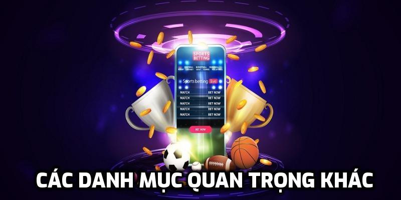 Các danh mục quan trọng khác